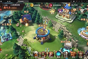 经典卡牌对战手游【绝地兽王】最新整理Linux手工服务端+后台