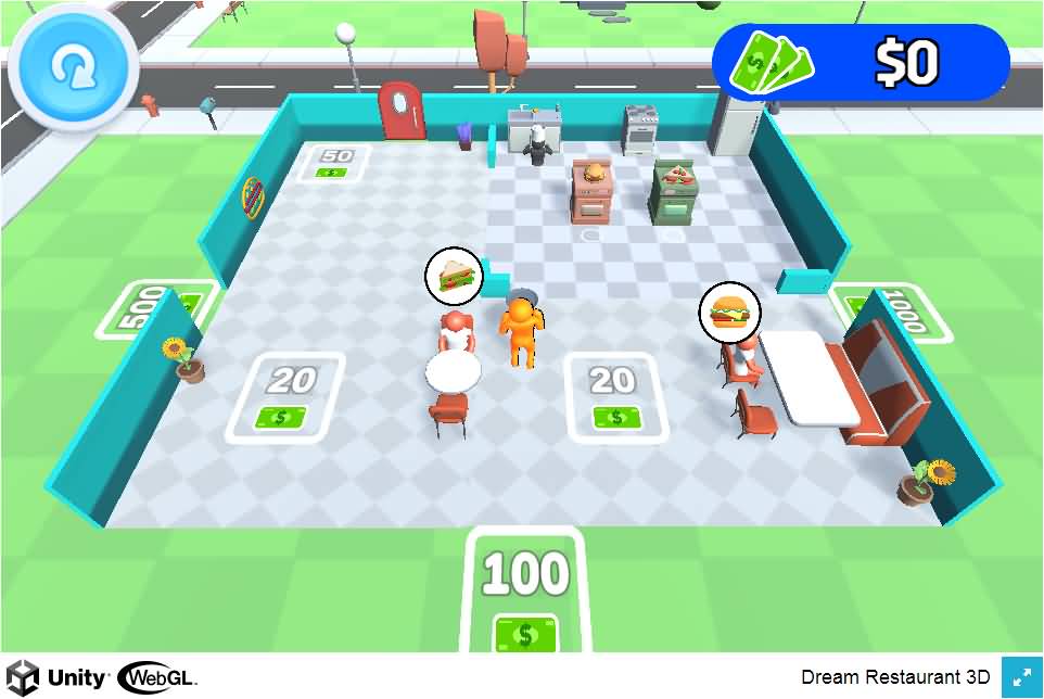 三网H5小游戏【超级汉堡店】最新整理Linux手工服务端+安卓-小皮源码网