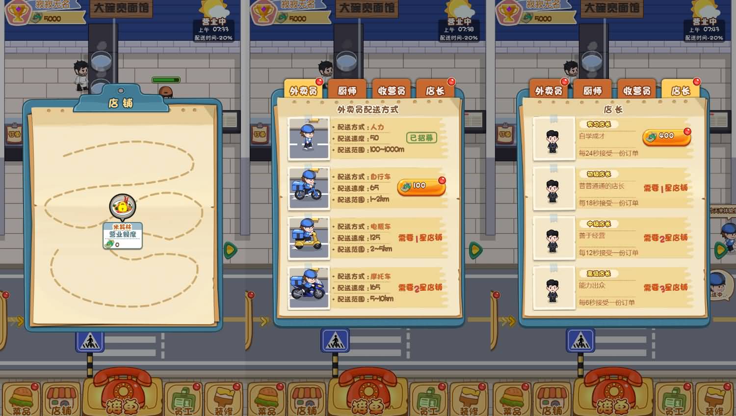 三网H5小游戏【超级外卖大亨】最新整理Linux手工服务端+安卓-小皮源码网