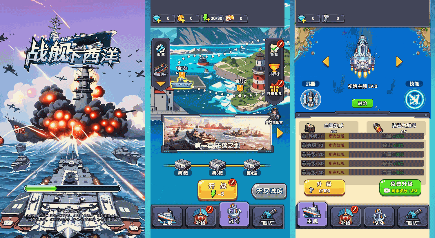 三网H5小游戏【战舰下西洋】最新整理Linux手工服务端+安卓-小皮源码网